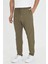 Erkek Bel Lastikli Bağcıklı Duble Paça Slim Fit Jogger Pantolon 2
