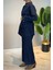 Pamuklu Denim Takım 7430 Mavi 2