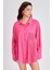 Oversıze Fuşya Gömlek 4763-02 1