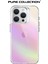 iPhone 15 Pro Max Pure Rainbow Renk Geçişli Şeffaf Kılıf Çizilmeye Dayanıklı Darbe Emici Pembe 4