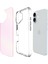 iPhone 16 Pure Rainbow Renk Geçişli Şeffaf Kılıf Çizilmeye Dayanıklı Darbe Emici Pembe 3