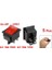 5 x Kırmızı Işıklı Işık Açık/kapalı Dpst Tekne Rocker Switch 16A/250V 20A/125V Ac (Yurt Dışından) 1
