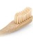 Doğal Bambu Vegan Diş Fırçası Krem Renk Orta Sert Plastik İçermez 1 Parça 6