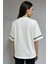 Bisiklet Yaka Taş Işlemeli Regular Örme Tişört 7