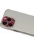 iPhone 13 Pro Max Rainbow Kamera Lens Koruma Cam - Koyu KIRMIZI-(5796) - ER001Y-5492H3 1