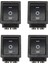 4x 6-Terminaller 3 Konum Açma/kapalı/dpdt Tekne Rocker Switch 16A 250VAC 20A 125VAC (Yurt Dışından) 1