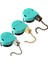 3pcs ZE-268S6 Tavan Fan Anahtarı 3 Hızlı Tavan Fanlar ve Duvar Işıkları Için 4 Tel Çekme Zinciri Anahtarı Yedek Bronz (Yurt Dışından) 1