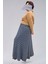 Parçalı Uzun Namaz Etek, Viskon Çıtır 8 Parça Uzun Kadın Etek 3