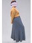 Parçalı Uzun Namaz Etek, Viskon Çıtır 8 Parça Uzun Kadın Etek 4