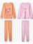 Pembe Kız Çocuk Relaxalotl 2'li Pijama Takımı 1