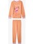 Pembe Kız Çocuk Relaxalotl 2'li Pijama Takımı 2