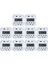 10X Dc 12V Dijital LCD Güç Programlanabilir Zamanlayıcı Zaman Anahtarı Rölesi 16A Amper (Yurt Dışından) 1