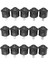 15 Pcs Spst Siyah Düğmesi Aç/kapalı Yuvarlak Rocker Anahtarı Ac 6A/125V 3A/250V (Yurt Dışından) 1