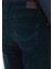 Petrol Düz Dokuma Slim Fit Kadife Casual Pamuk Karışımlı Pantolon 4