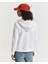 Kadın Beyaz Regular Fit Kapüşonlu Fermuarlıı Sweatshirt 4202588.113 2