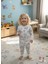 Sude Çocuk Erkek Kız Boyamalı Pijama Takımı 3