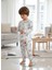 Sude Çocuk Erkek Kız Boyamalı Pijama Takımı 7