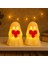 Kalpli Hayalet Figürü 2’li Pilli Mum Ile Kullanım Romantik Ev Dekorasyonu / Tea Light Hediyeli 3