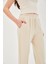 Bel ve Paçası Lastikli Jogger Örme Pantolon 2