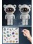 Mytechcat® Stickerlı Kumandalı Astronot Model Gece Lambası 2