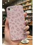 iPhone 7/8/se Kılıf Pembe Leopar Desenli Ince Yumuşak Silikon 1