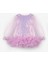 Lila Etek Ucu Fırfır Detaylı Kız Bebek Elbise - Violet 1
