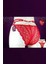 BIKINI ON TUL ARKA BANT UST ZİNCİR-KIRMIZI PT5578 1