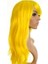 Buğz Sarı Renk Uzun Parti Peruğu 1