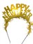 Happy New Year Gold Metal Taç 2