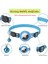 Etashop Airtag Uyumlu Reflektif Kedi Tasması Zilli Ayarlanabilir Kedi Boyun Tasması 22-32 cm Mavi 2