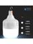 30 Watt 2400 Lümen Beyaz Işık Taşınabilir 3 Fonksiyonlu Şarjlı Torch LED Ampul 2