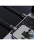 Şeffaf Uçlu Iphone 45W USB Hızlı ve Dayanıklı Şarj ve Data Işıklı Örgü Kablo 1 Metre 2