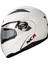 Ncr 158 Çene Açılır Gözlüklü Motosiklet Kaskı Beyaz 1