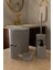 Şık Gri Banyo Seti 5 Parça, 6 Litre Hacim, Modern ve Fonksiyonel Tasarım 1