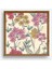 Çiçekler Ahşap Çerçeveli Tablo 1