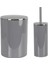Lenox 2'li Banyo Seti, Şık ve Kullanışlı Tasarım, Gri Renk 2