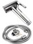 Krom Taharetmatik Şattaf Sprey Seti El Duşu, Ayaklık, Spiral Hortum G1/2 1