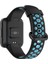 CPT83 Xiaomi Redmi Watch 2 Spor Delikli Kordon - Siyah-Mavi 2