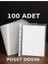 100 Adet A4 Şeffaf Poşet Dosya Föy Renkli ve Ölçüleriyle Pratik Kırtasiye Ürünü 5