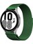 CPT83 Samsung Galaxy Watch 4 Metal Mıknatıslı Kordon - Haki Yeşil 1