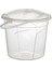10 Litre Şeffaf Plastik Kova - Çok Amaçlı ve Dayanıklı 1