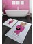 Chilai Girl Banyo Halısı Djt 2li Set 1