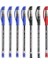 1425 Mavi-Siyah-Kırmızı Tükenmez Kalem 7'li Set Türkiye Menşeli Kolay Yazım 2