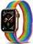 CPT83 Apple Watch 38MM Metal Mıknatıslı Kordon - Gökkuşağı 1