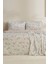 Visnu Desenli Çift Kişilik Pike Nevresim Takımı 200x220 cm Pamuk Polyester 7