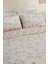 Visnu Desenli Çift Kişilik Pike Nevresim Takımı 200x220 cm Pamuk Polyester 11