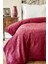 Scala Sarabi Çift Kişilik Embosy Polyester Battaniye 200 x 220 cm Desenli Kırmızı 3