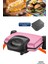 Pembe Granit Tost ve Izgara Makinesi, 5 Kademe Isı Ayarı, Çıkarılabilir Plakalar 1
