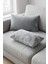 Iskandinav Bohem 2 Li Teddy Puffy Kırlent Kılıfı Gri 3