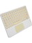 Touchpad Uyumlu Bluetooth Klavye Slim Kablosuz Wifi Q Klavye 2